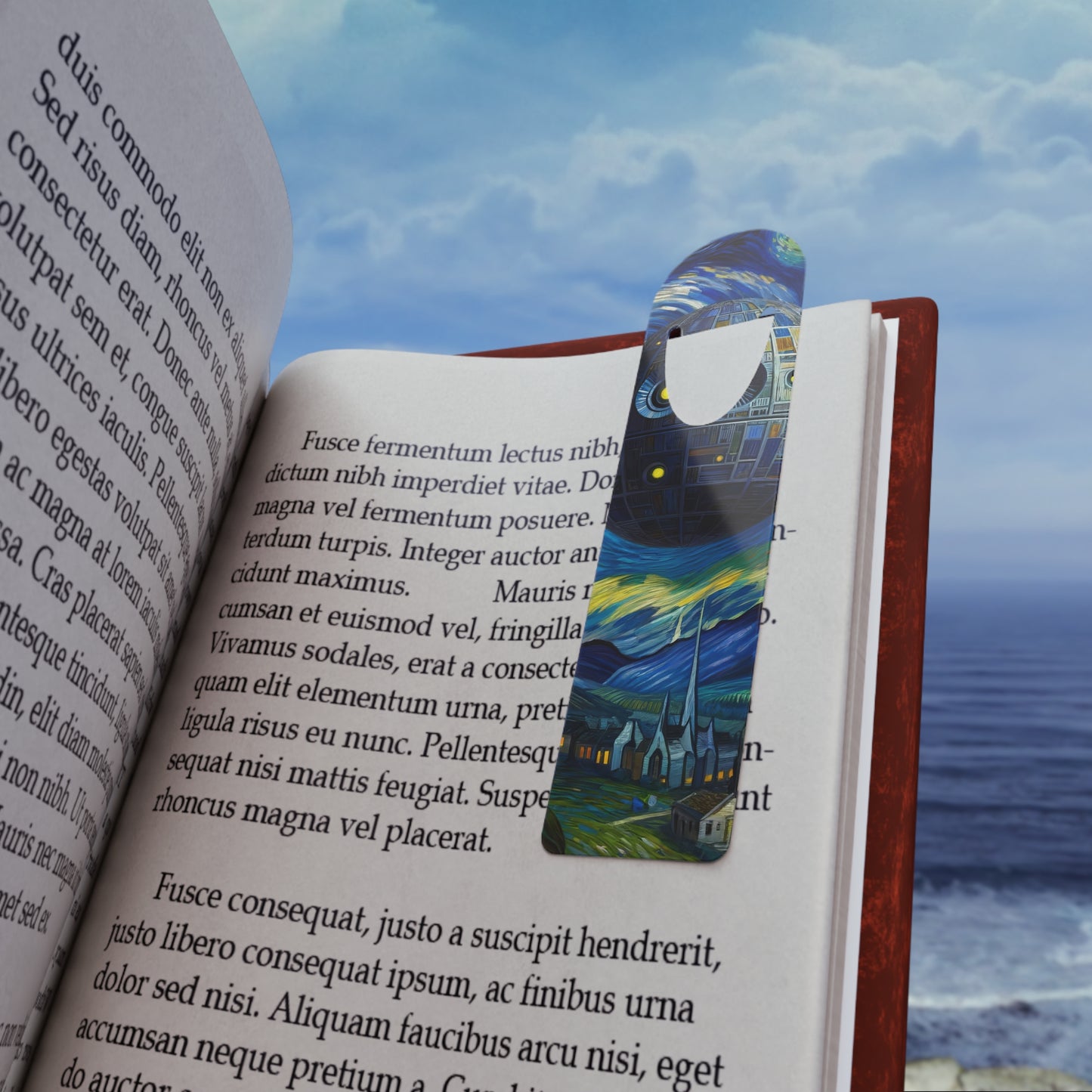 A Galactic Starry Night  BookMark